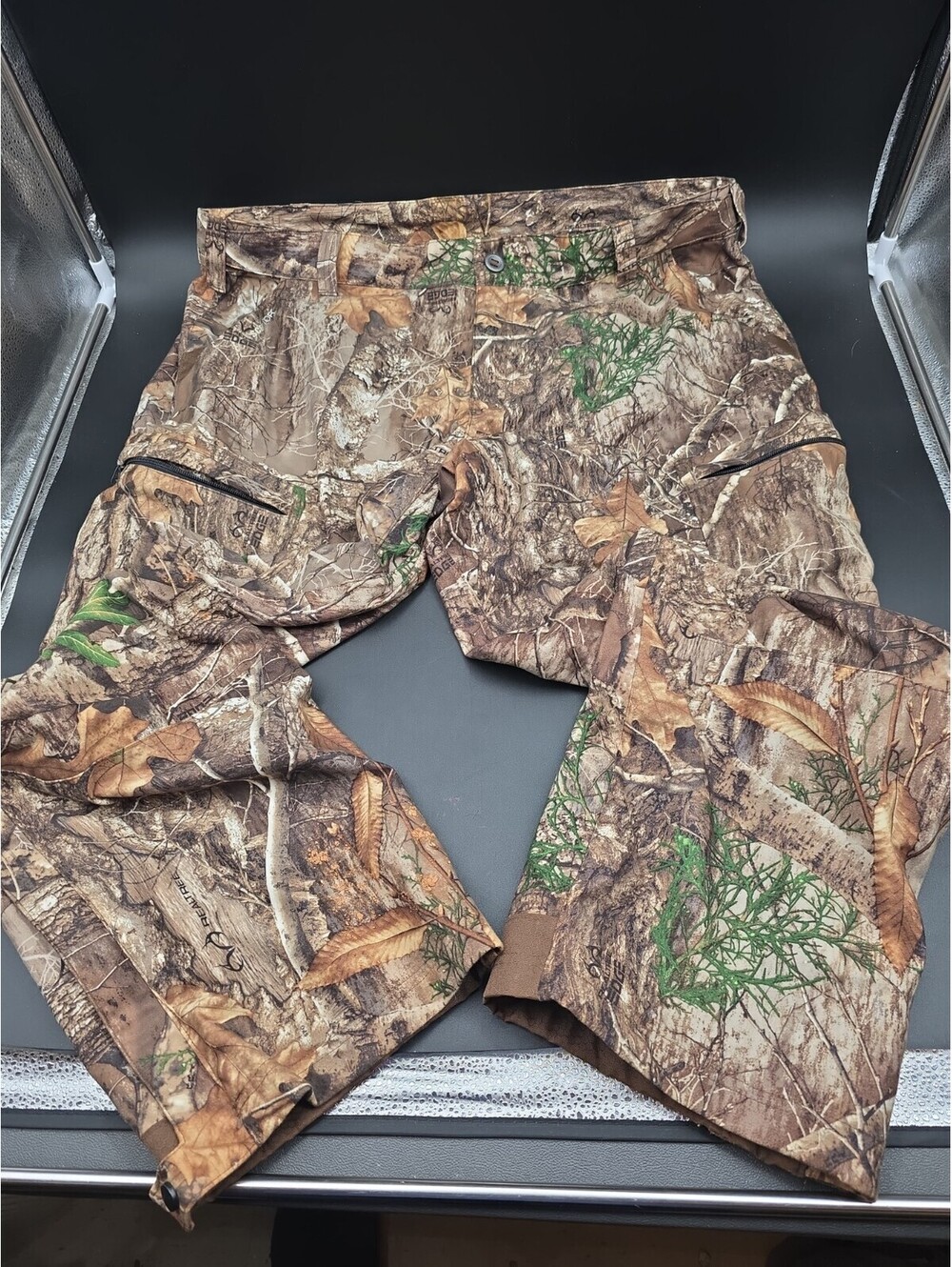 Realtree Edge Camo Hunting Pants Size XL X-Large Scent Factor